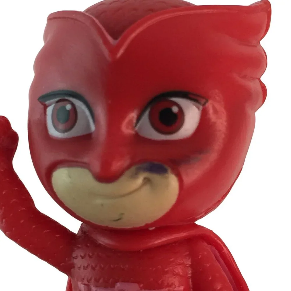 Disney Jr PJ Masks Green Gekko Mobile‎ Vehicle & Figures Owlette Catboy